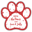 Paw - Red Glitter Snowflakes thumbnail