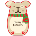 Dog with Scarf (Calendar) thumbnail