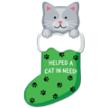 Stocking Donation Card - CAT thumbnail