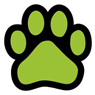 Paw (lime green) thumbnail