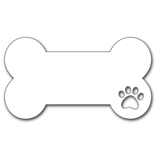 Custom Art - Bone with Paw thumbnail
