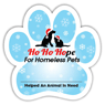 Paw Donation Card - Holiday thumbnail