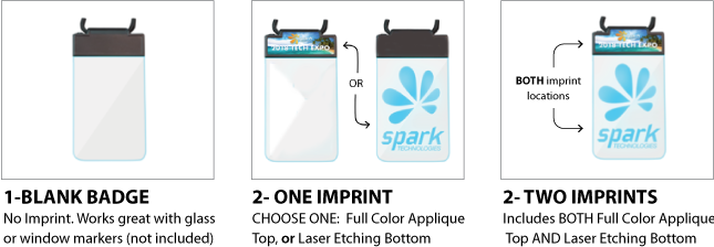 lighted badge options